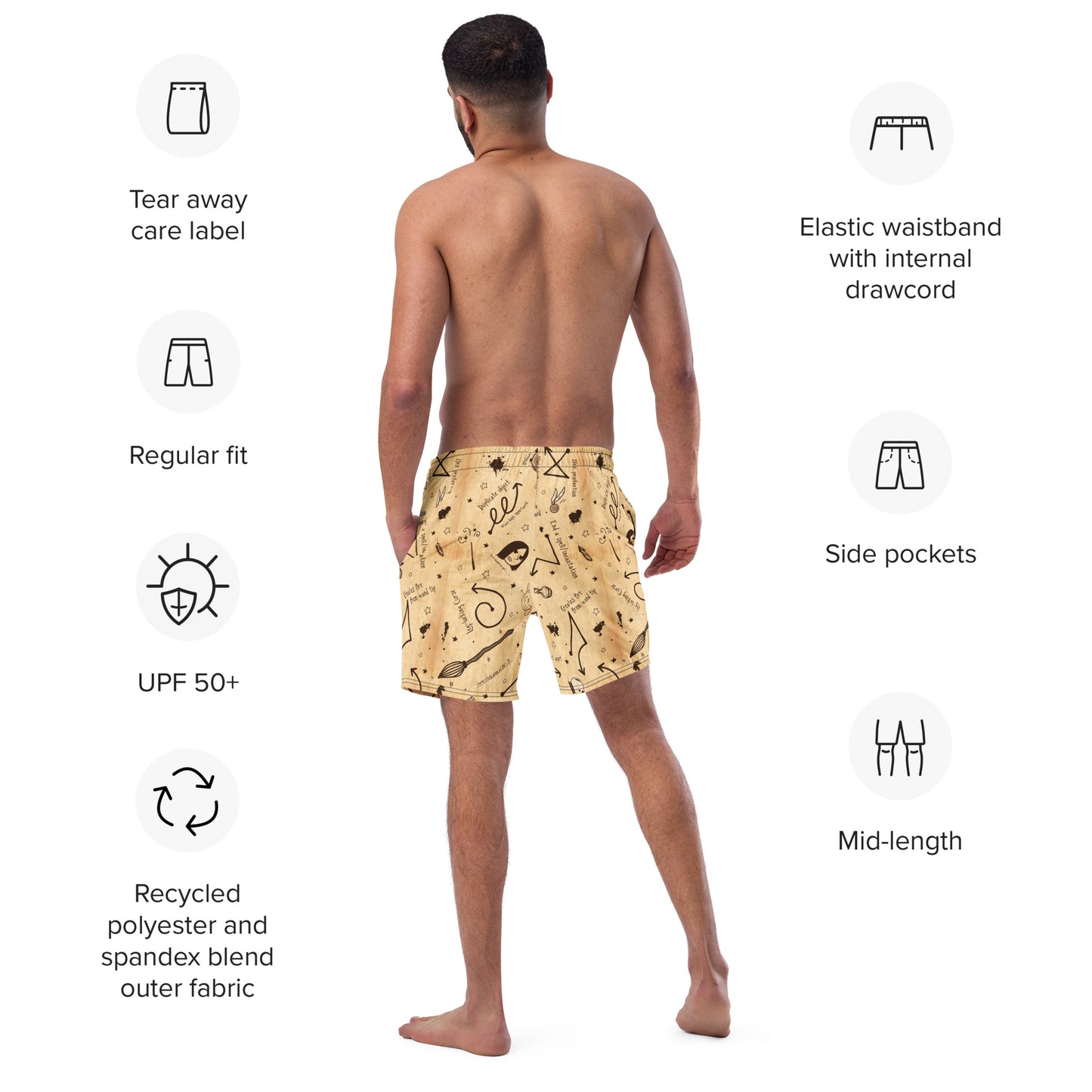 Gym to Swim Athletic Shorts - Charms Notes