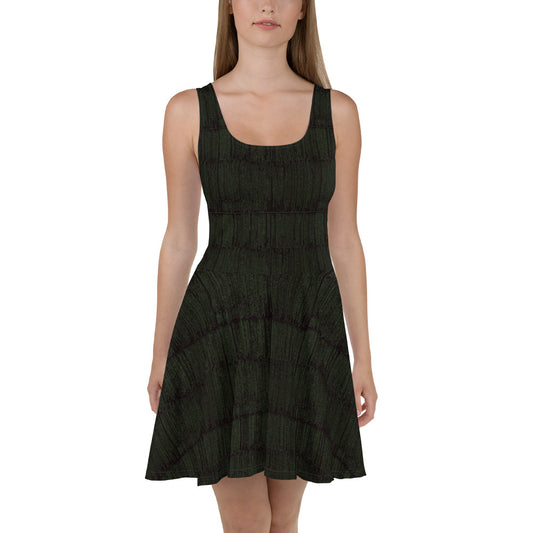 Encrypted Skater Dress