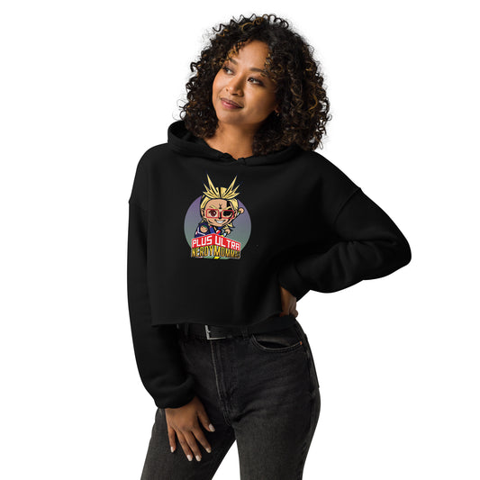 PlusUltra!Crop Hoodie