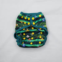 Waterproof Diaper Covers.A modern cloth diaper with a fandom-inspired design. Vibrant and detailed, it showcases fanart inspired by pokemon