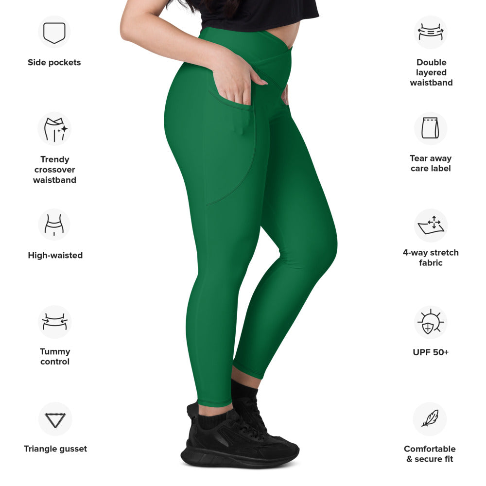Shire Crossover leggings with pockets