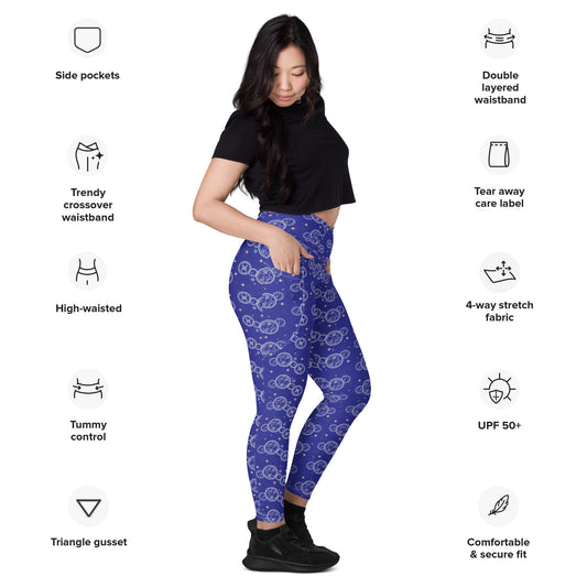 Baby Time Lord Crossover leggings with pockets