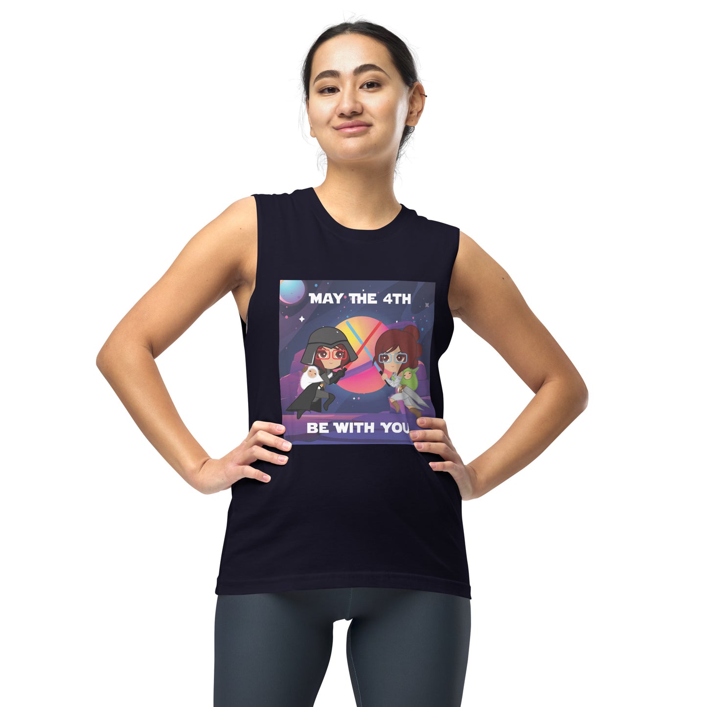 May the 4th be with you Muscle Shirt