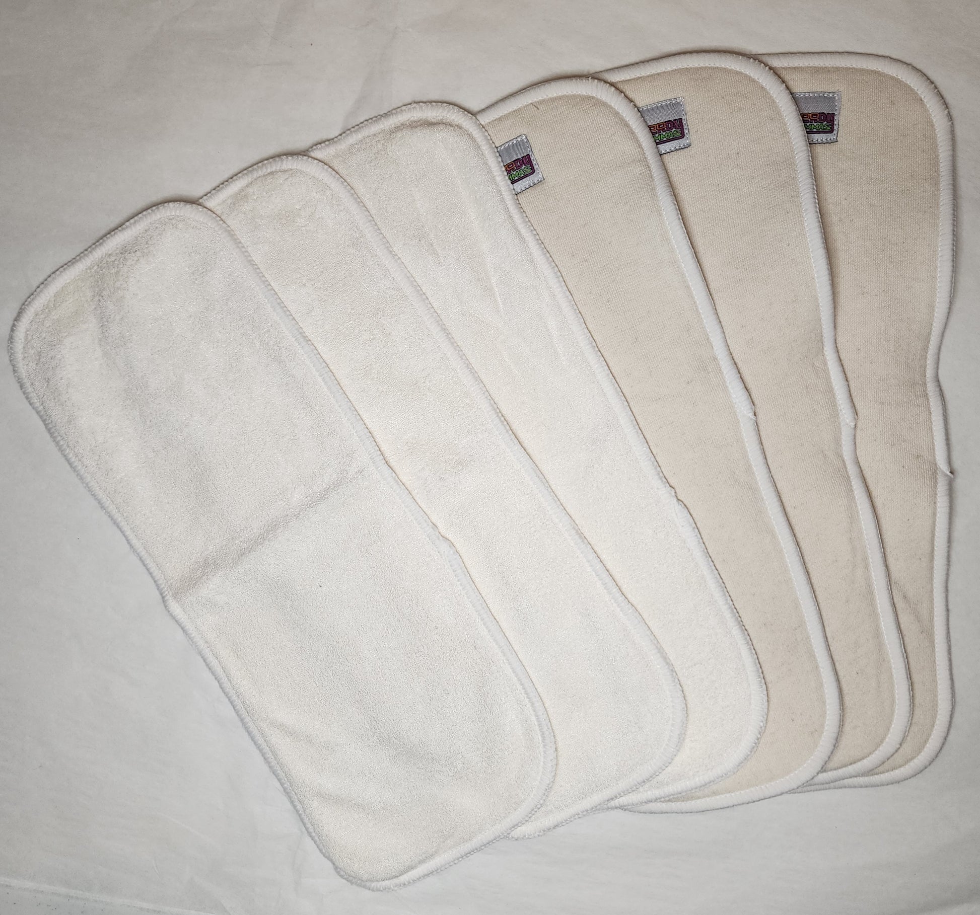 hemp and bamboo cotton insert bundle