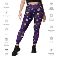 Our Only Hope Crossover leggings with pockets