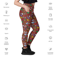 A Terrible Fate Crossover Leggings with Pockets