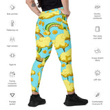Eternal Dragon Crossover leggings with pockets