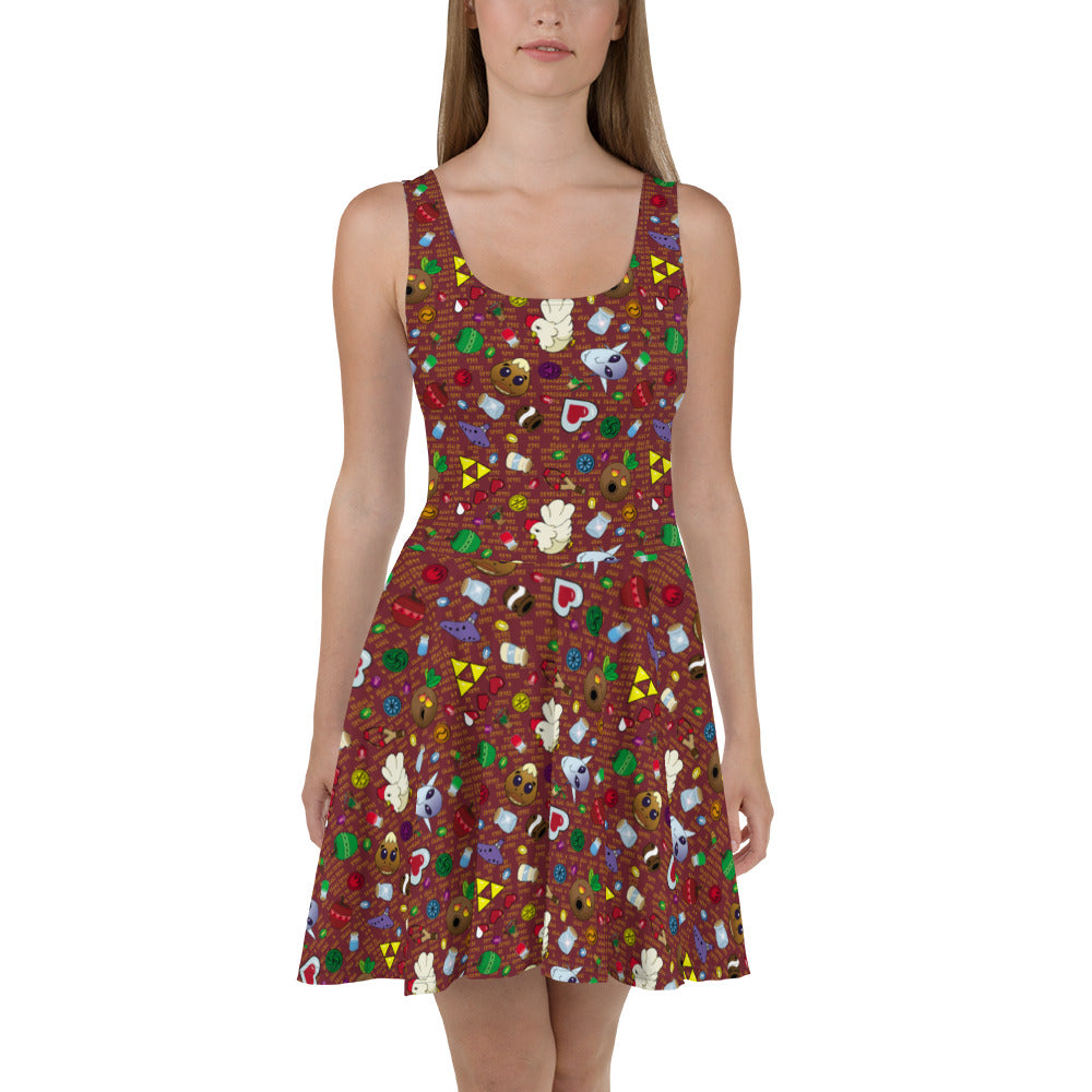 A Terrible Fate Skater Dress