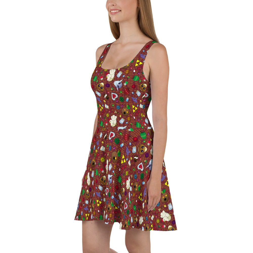 A Terrible Fate Skater Dress