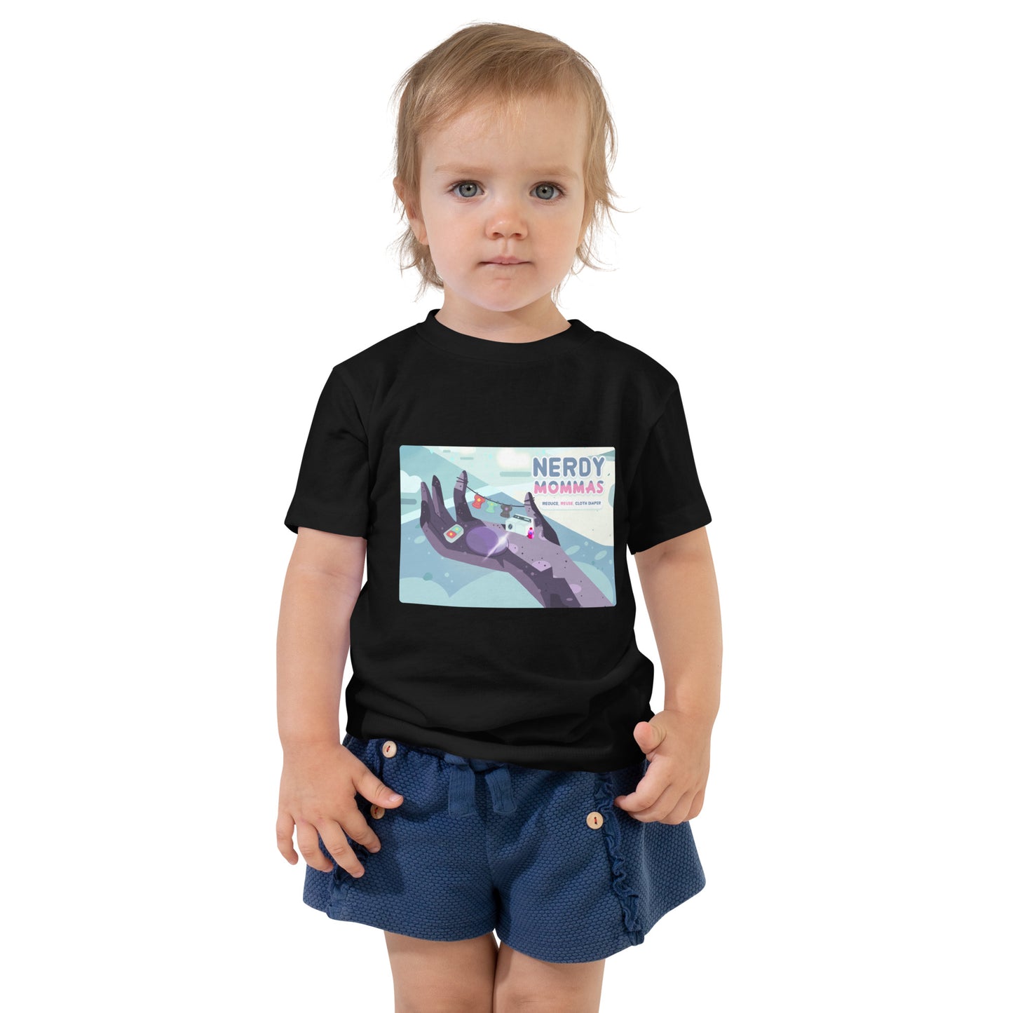 Reduce, Reuse, Cloth Diaper Toddler Short Sleeve Tee