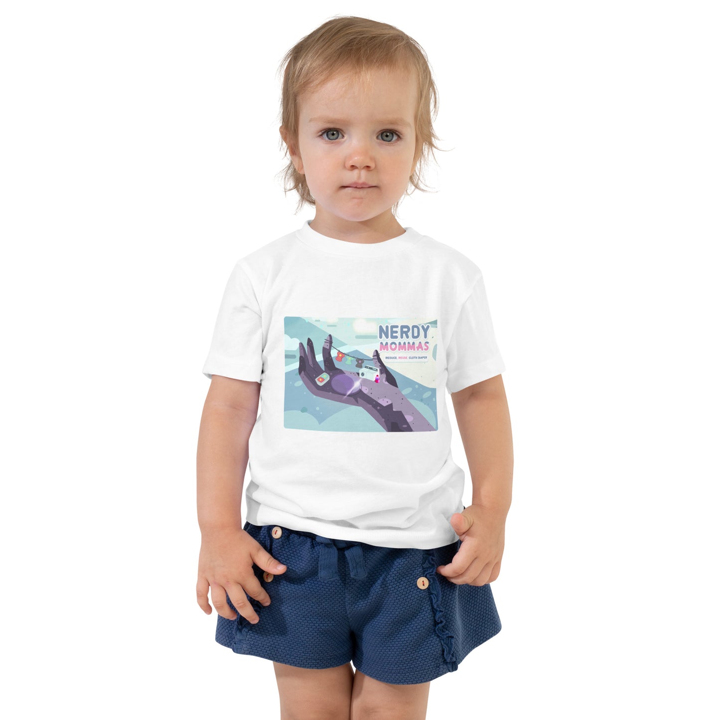 Reduce, Reuse, Cloth Diaper Toddler Short Sleeve Tee