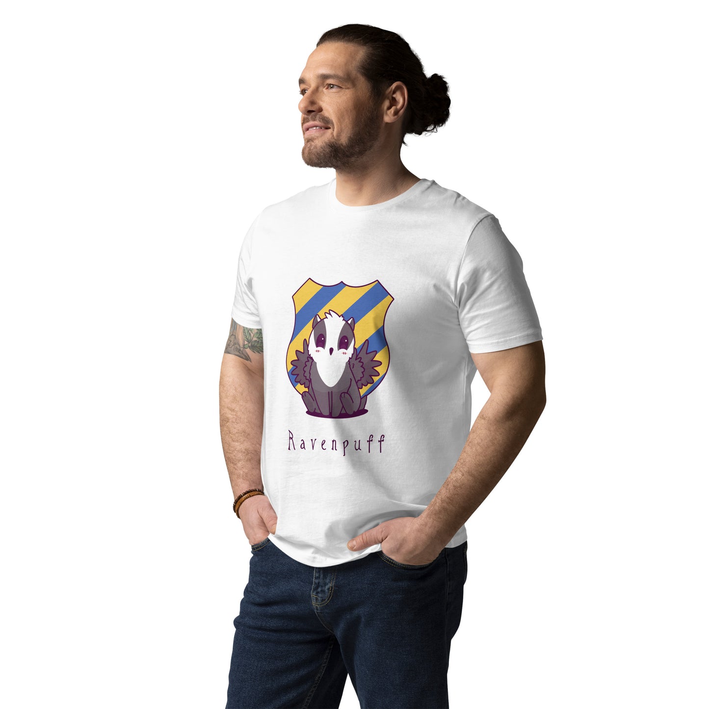 Ravenpuff Adult organic cotton t-shirt