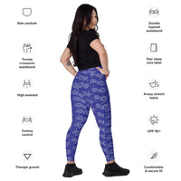 Baby Time Lord Crossover leggings with pockets