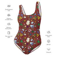 A Terrible Fate Adult One-Piece Swimsuit