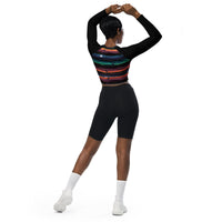 Lolligagger Recycled long-sleeve crop top