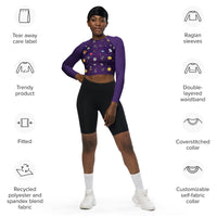 Our Only Hope Recycled long-sleeve crop top