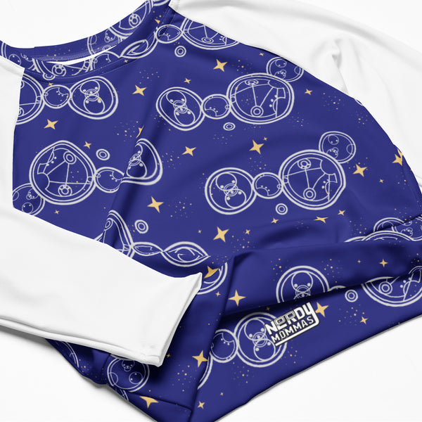 Baby Time Lord Recycled Cropped Rash Guard