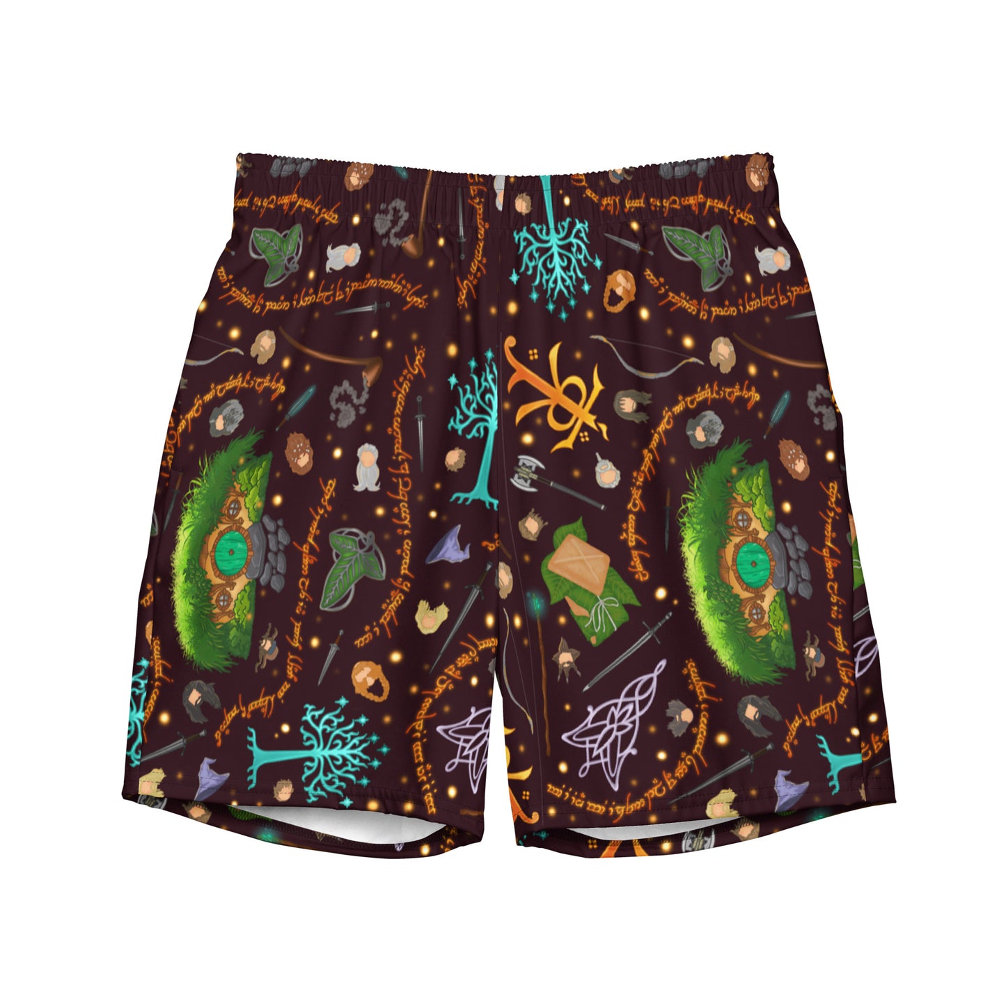 Speak Friend Adult swim trunks