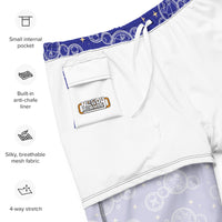 Baby Time Lord Adult swim trunks